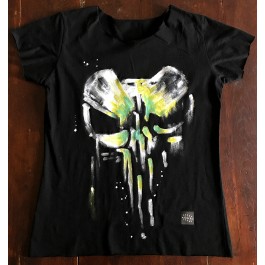 ART SKULL T-SHIRT